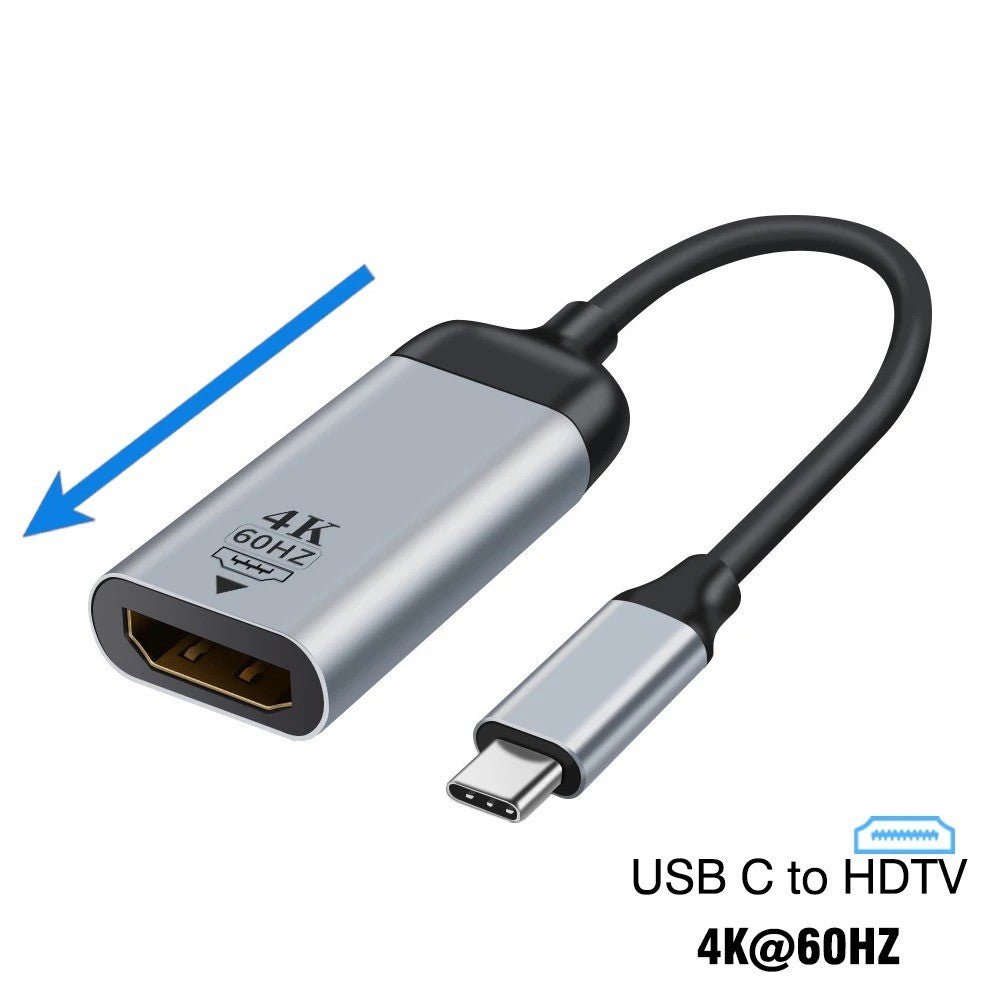 Adaptateur USB - C | UltraConnect 4K Type C mâle vers HDMI femelle - Paralma Media
