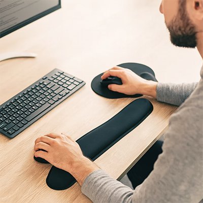 Repose poignet clavier | Ergonomique - Paralma Media