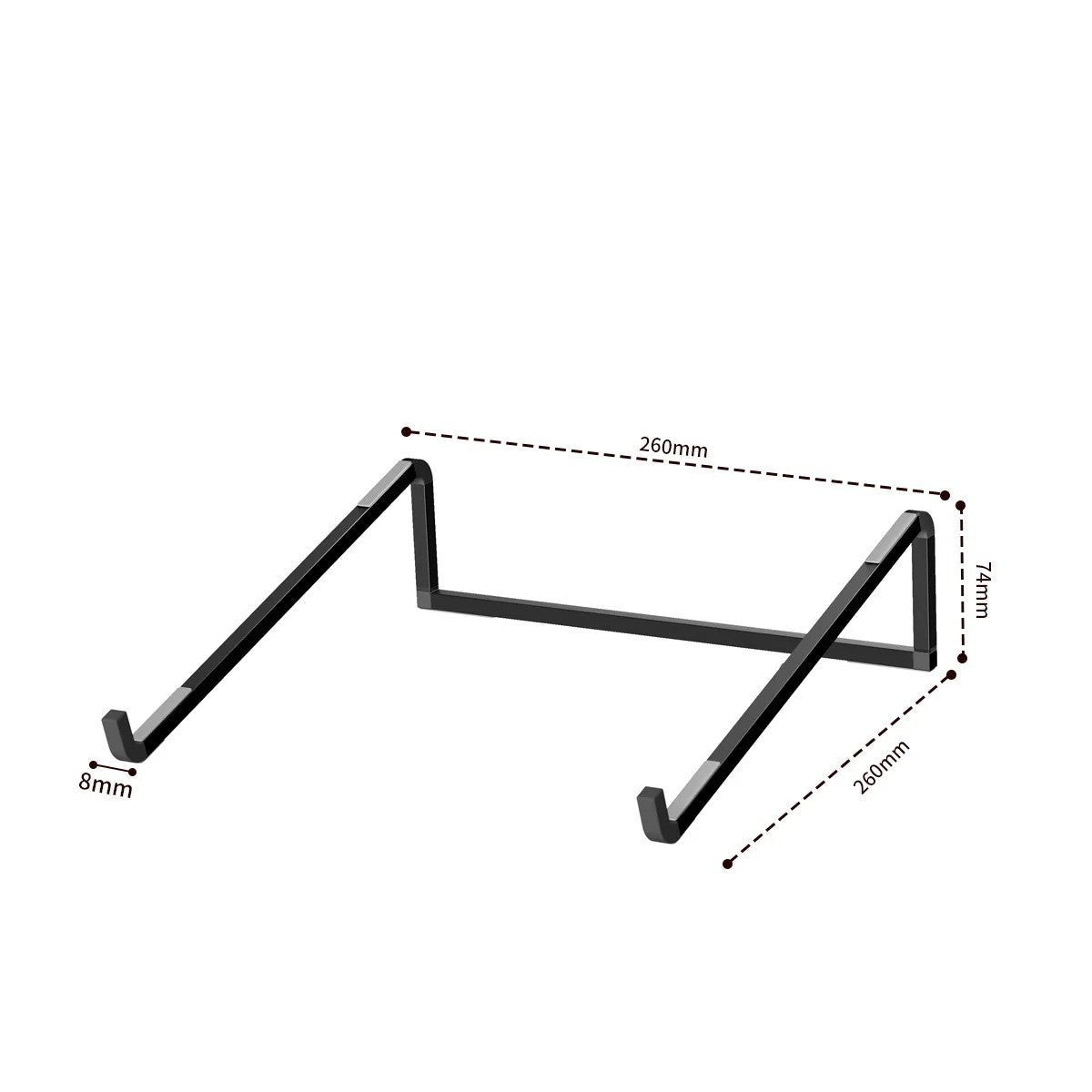 Support ordinateur portable Ergonomic modĂšle noir