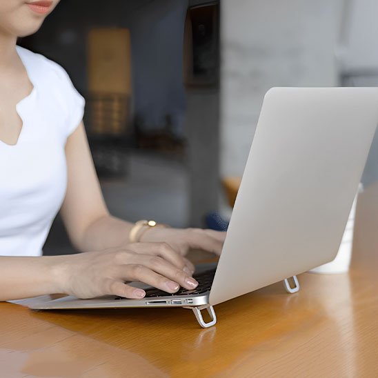 Support ordinateur portable | Ergonomique - Paralma Media