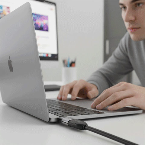 Adaptateur USB-C UltraConnect TypeC mâle vers HDMI femelle modèle 4K démonstration