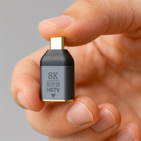 Adaptateur USB-C | UltraSpeed 8K Type C mâle vers HDMI femelle