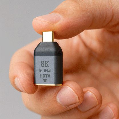 Adaptateur USB-C | UltraSpeed 8K Type C mâle vers HDMI femelle