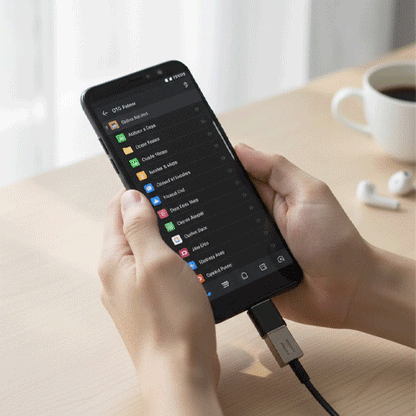 adaptateur usb c FastConnect Type C mâle vers USB 3.0 femelle modèle démonstration