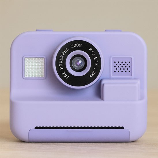 Appareil photo enfant avec carte joli violet