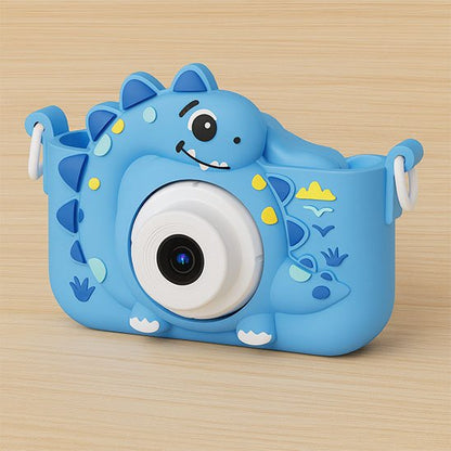 Appareil photo enfant dinosaure bleu