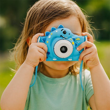 Appareil photo enfant dinosaure petite fille