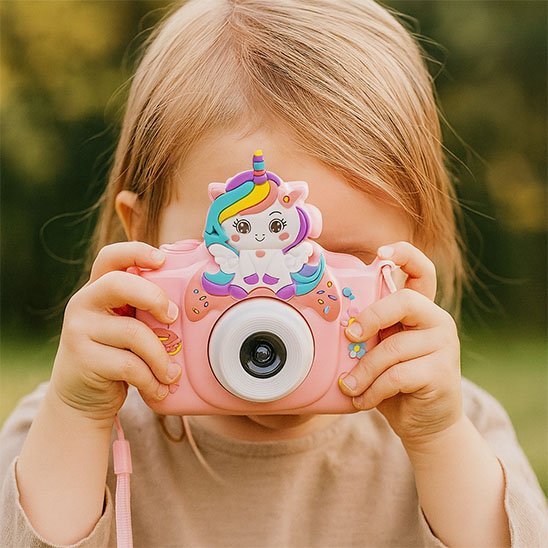 Appareil photo enfant licorne fillette