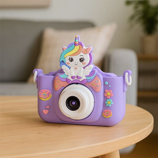 Appareil photo enfant licorne violet