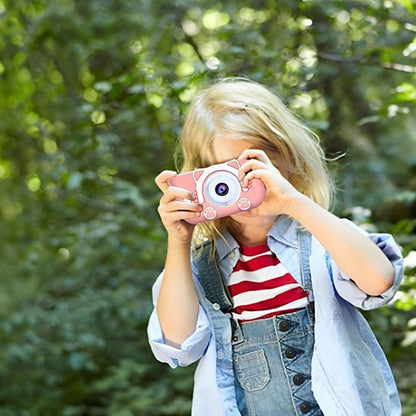 Appareil photo enfant minou fillette jean