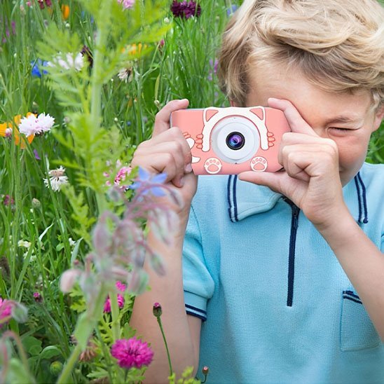 Appareil photo enfant minou garçon