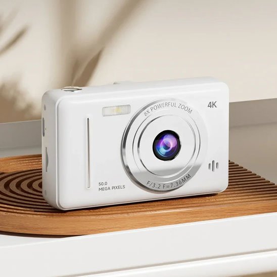 Appareil photo enfant numérique vue debout