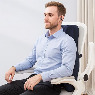 Coussin ergonomique dorsal monsieur