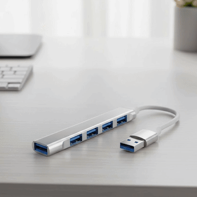 Hub USB ProConnect 4 ports démonstration