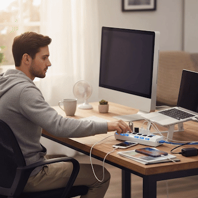 Hub USB MultiConnect 4-7 ports démonstration
