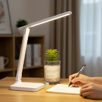 Lampe de bureau pliable plante