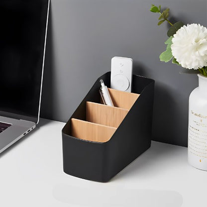 Organisateur de bureau modele trapezoidal noir