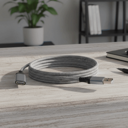 Rallonge USB Haute Vitesse USB 3.0 gris bronché démonstration