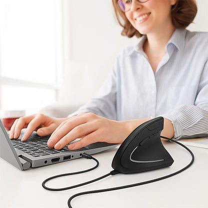 Souris ergonomique verticale dame 