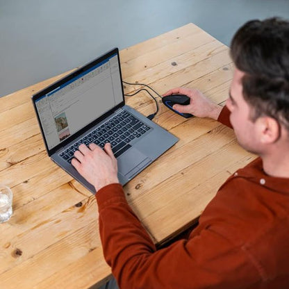 Souris ergonomique verticale table
