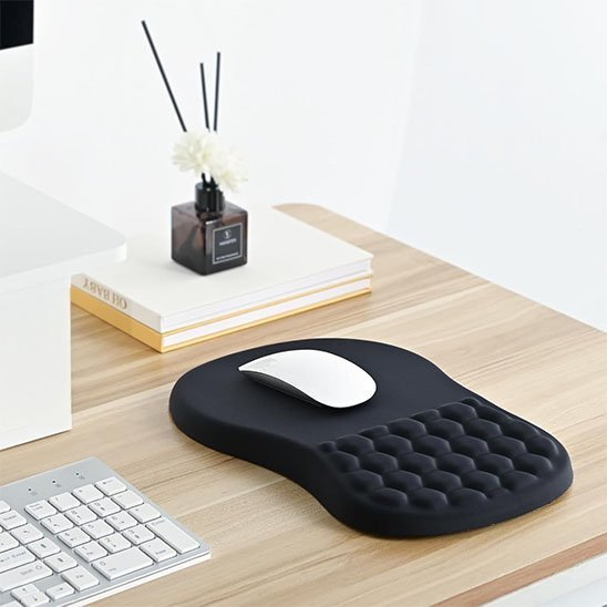 Tapis de souris bombé vase
