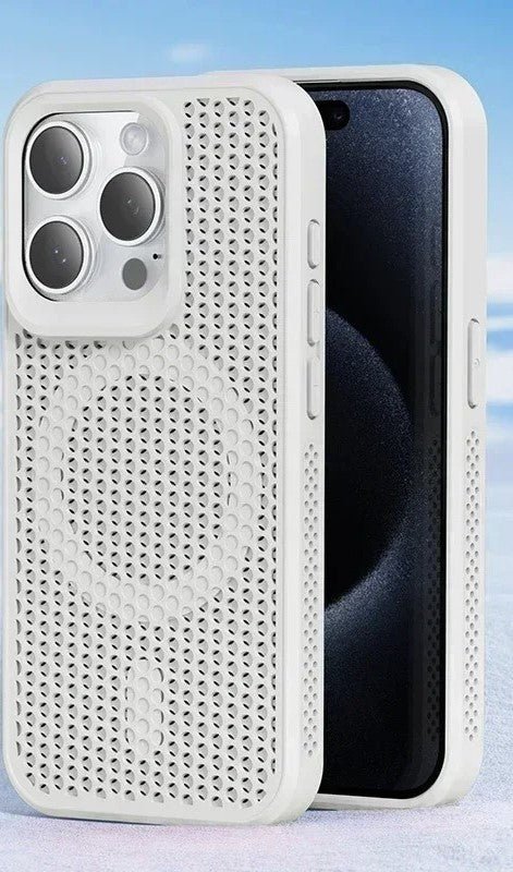 coque iphone 11 à 17 ThermoShield Magnétique blanc