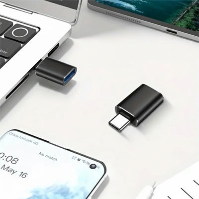 adaptateur usb c FastConnect Type C mâle vers USB 3.0 femelle modèle 2 pièces