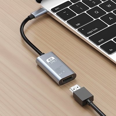 Adaptateur USB - C | MultiConnect Type C mâle vers HDMI 4K/8K femelle - Paralma Media
