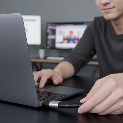 Adaptateur USB - C | UltraConnect 4K Type C mâle vers HDMI femelle - Paralma Media
