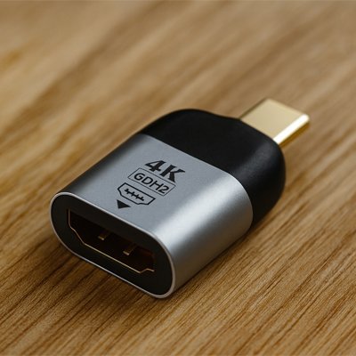 Adaptateur USB - C | UltraConnect 4K Type C mâle vers HDMI femelle - Paralma Media