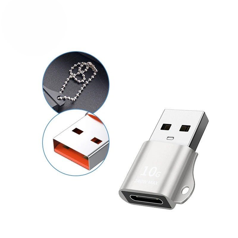 adaptateur usb c | UltraConnect Type C femelle vers USB mâle - Paralma Media