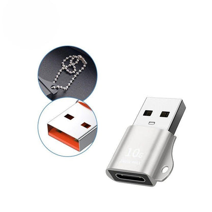 adaptateur usb c | UltraConnect Type C femelle vers USB mâle - Paralma Media