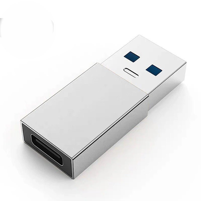 adaptateur usb c UltraConnect TypeC femelle vers USB2.0 mâle modèle USB3.0 blanc