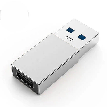 adaptateur usb c UltraConnect TypeC femelle vers USB2.0 mâle modèle USB3.0 blanc