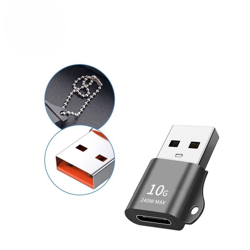 adaptateur usb c | UltraConnect Type C femelle vers USB mâle - Paralma Media