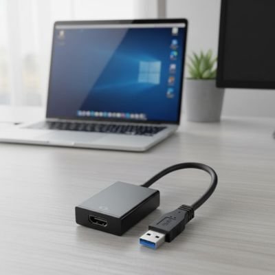 Adaptateur USB | Premium Multimédia USB mâle vers HDMI femelle - Paralma Media