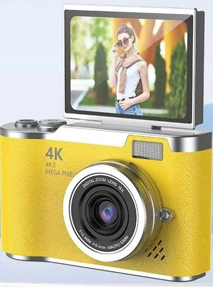 Appareil photo compact Ultra - Performant modèle jaune