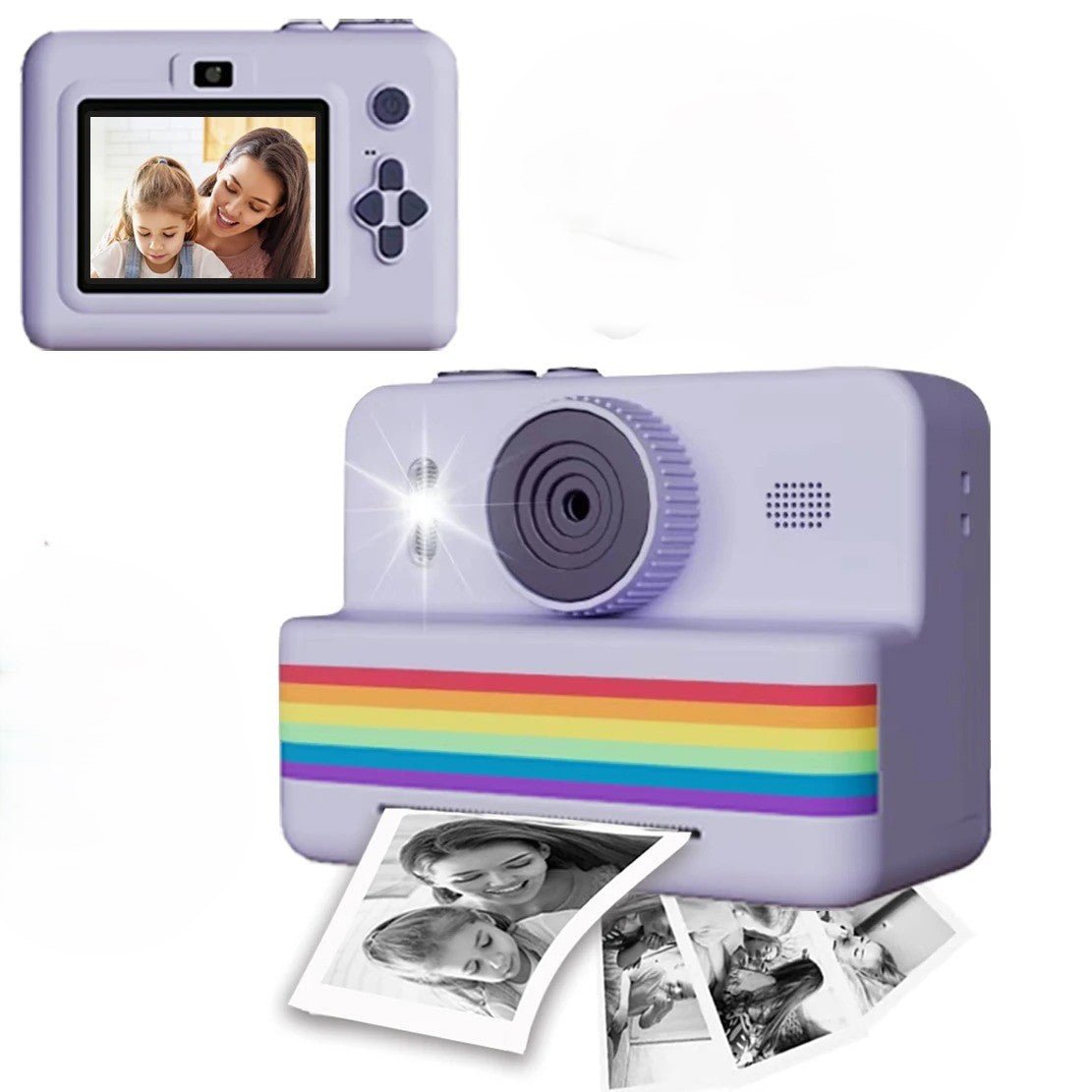 Appareil photo enfant Kidcam Robuste modèle violet