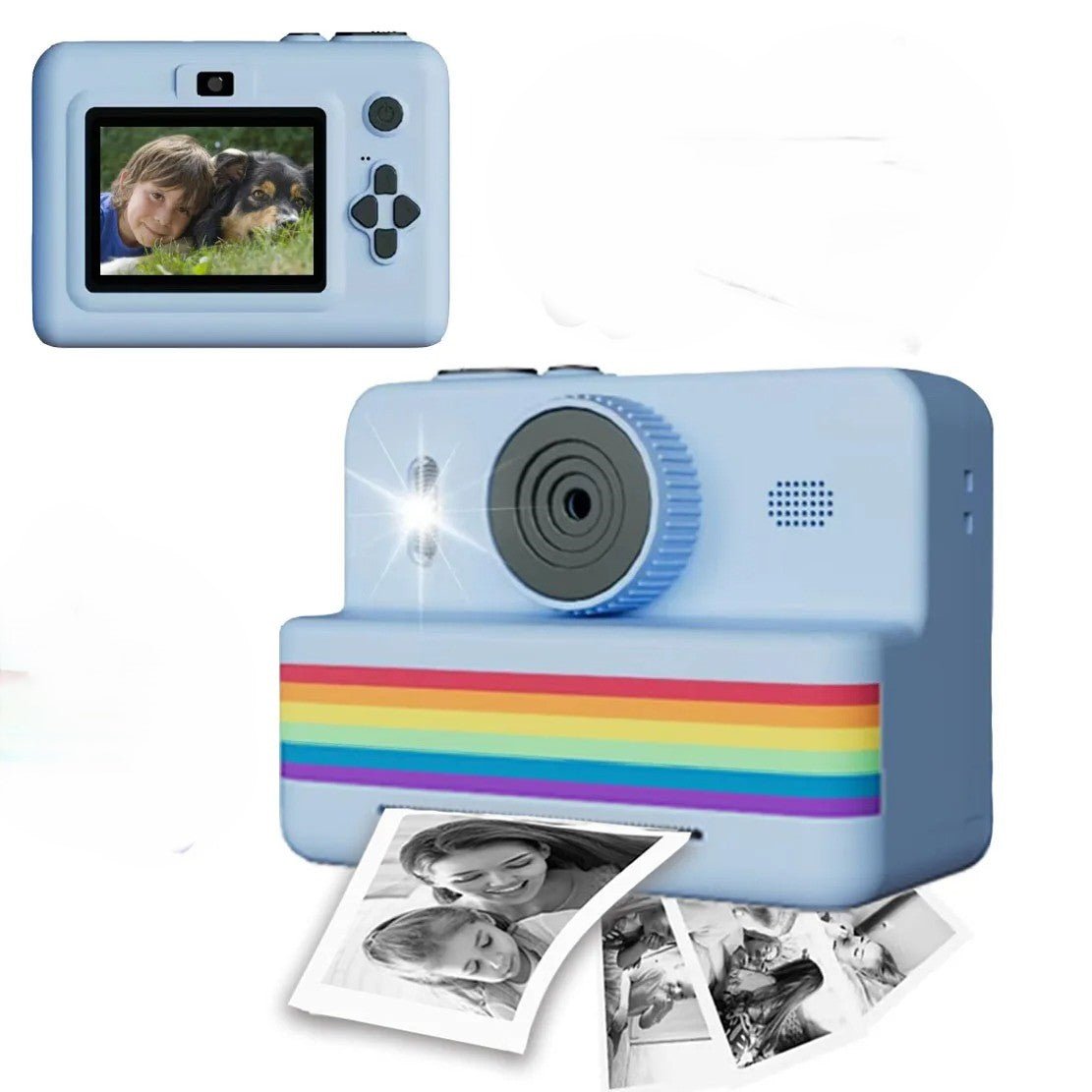 Appareil photo enfant Kidcam Robuste modèle bleu