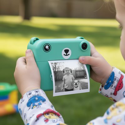 appareil photo enfant Kidvision modèle vert