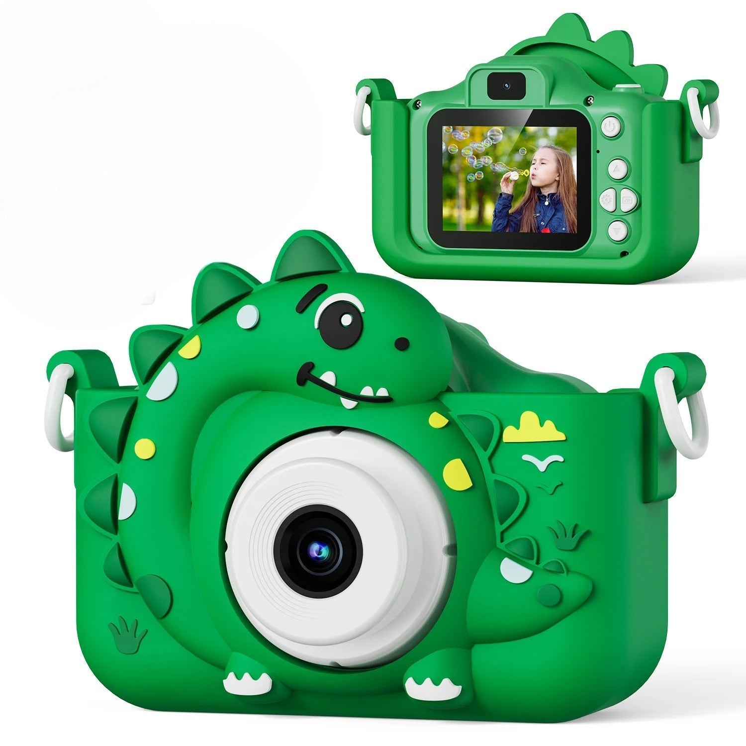 Appareil photo enfant Robuste 20mp modèle vert