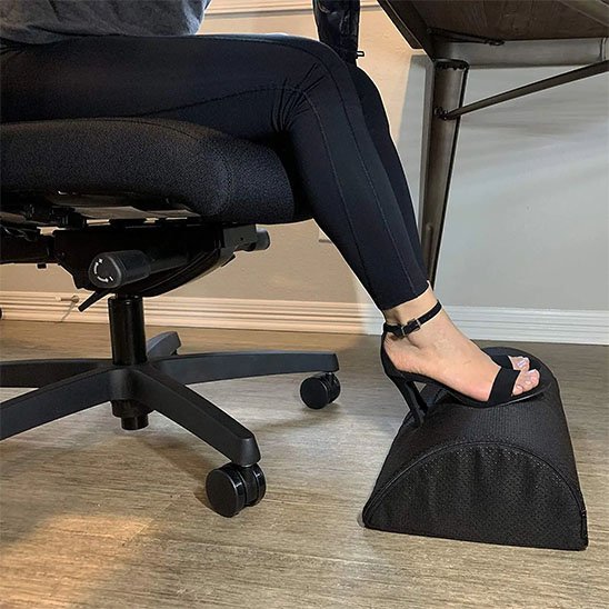 Bureau repose pieds | Ergonomic - Paralma Media