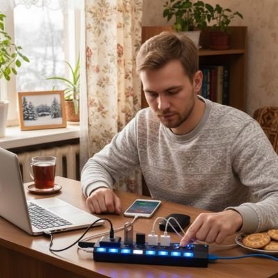 Hub USB | MultiConnect 4 - 7 ports - Paralma Media