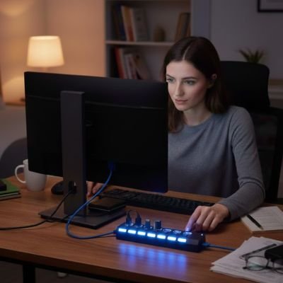 Hub USB | MultiConnect 4 - 7 ports - Paralma Media
