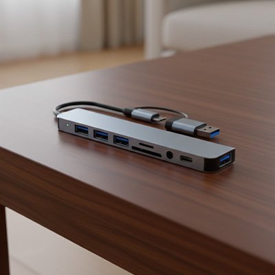 Hub USB | MultiConnect 8 en 2 - Paralma Media