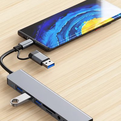 Hub USB | MultiConnect 8 en 2 - Paralma Media