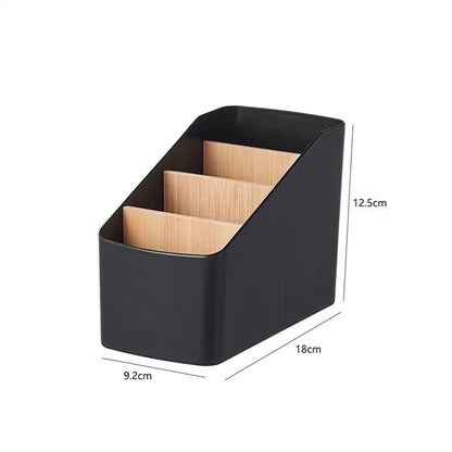 Organisateur de bureau Élégance Pro modèle noir avec légendes
