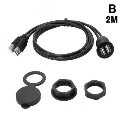 Rallonge USB | Extension Pratique Double ports USB - Paralma Media