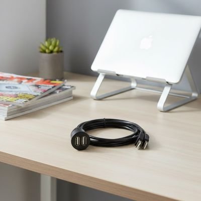 Rallonge USB | Extension Pratique Double ports USB - Paralma Media