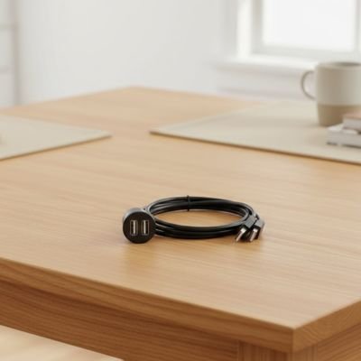 Rallonge USB | Extension Pratique Double ports USB - Paralma Media
